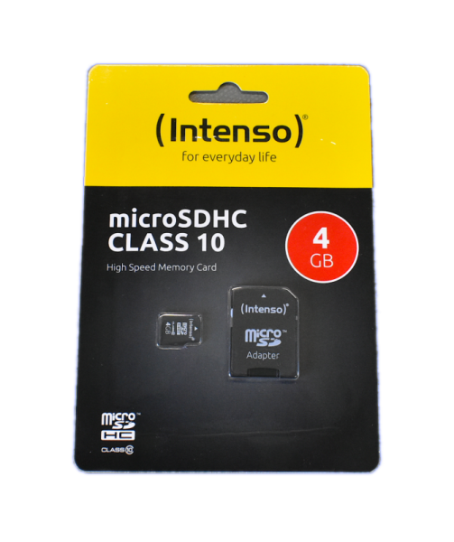 Intenso Micro SDHC 4 GB memory card