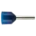 Aderendhülse 2,5mm² blau isoliert für kurzschlusssichere Leitungen