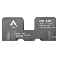 BH114-1C AE2, AE3 fuse holder 10x38 mm clip mounting, 30...
